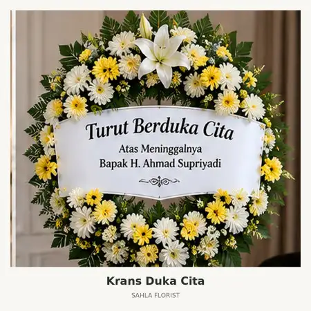 Krans Bunga Duka Jimbaran